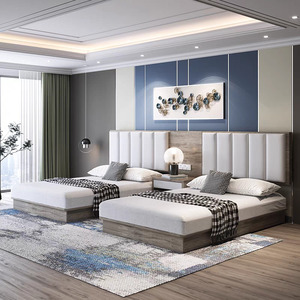 Juegos de dormitorio de <span class=keywords><strong>5</strong></span> estrellas muebles de lujo a la venta juego de muebles de dormitorio cama king size de lujo clásico - Product Image 5