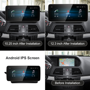 STWEI Snapdragon665 12.3 Inch Wireless CarPlay <b>AUTO</b> Android12 Car GPS Stereo Multimedia for Mercedes Benz E Coupe Class A207 C20 - Product Image 3