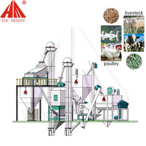 Línea de producción automática de pellets de alimentación 9KWH420 de bajo costo para pequeñas granjas ganaderas Hengfu - Product Image 4