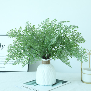 Helechos Artificiales, Plantas Verdes Simuladas de Plástico, Decoración Interior para el Hogar, Oficina, Accesorios para Bodas - Product Image 1