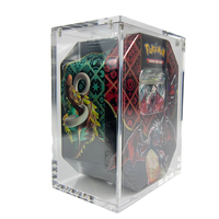 Étui de protection en acrylique détachable et portable Jinda Modern pour boîtes de cartes Pokémon et boosters réguliers