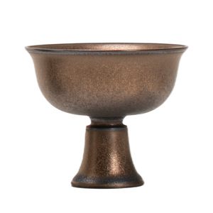 Tasse à thé en céramique émaillée dorée Shang Yanqi, en poterie rustique, pour le thé de l'après-midi, style rétro de luxe - Product Image 5