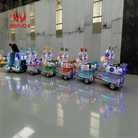 Train électrique sans rail de haute qualité pour adultes et enfants, idéal pour les parcs d'attractions miniatures et les touristes, à vendre