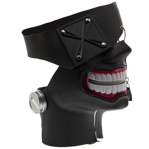 Nouveau <span class=keywords><strong>masque</strong></span> tridimensionnel en similicuir pour enfants <span class=keywords><strong>Tokyo</strong></span> <span class=keywords><strong>Ghoul</strong></span> Kinoki Ken Halloween - Product Image 1