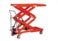 Meistverkaufte Kleine Scherenhebebühne Manuelle Plattformwagen zum Heben und Senken von Transportfahrzeugen Hydraulischer Scherenhubwagen