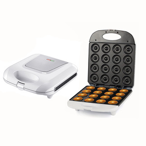 Machine à beignets électrique à 16 trous, plaque chauffante double face, pour boulangerie, petit-déjeuner, dessert, gâteau, pain - Product Image 1