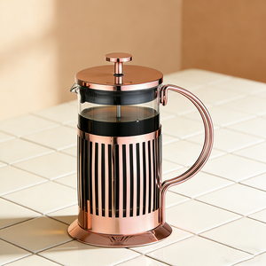 Oferta Especial: Cafetera Francesa de Vidrio de Borosilicato de Alta Calidad / Prensa Francesa / Tetera de Vidrio - Product Image 1