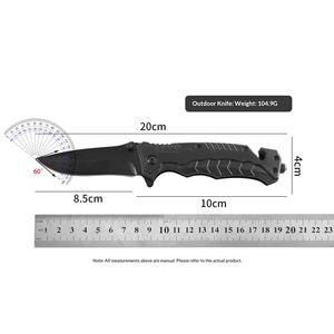 Couteau de poche multifonctionnel en acier inoxydable pour le camping en plein air, la survie, la chasse, couteau tactique pliable, couteau <span class=keywords><strong>Microtech</strong></span> - Product Image 1