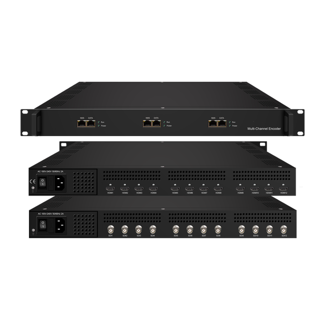 Professional H.265 / H.264 8 Channel SDI HD Encoder for Broadcasting