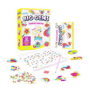 Nouveau Kit d'artisanat Big Gems Diamond Painting Toy Jouet éducatif pour enfant Steam Toy pour enfants - Product Image 1