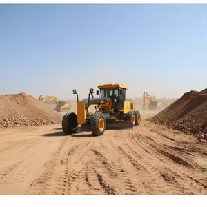 <span class=keywords><strong>Motor</strong></span> <span class=keywords><strong>Grader</strong></span> Hidrolik Stg190 Buatan China 180HP Tugas Berat Multiguna - Product Image 5