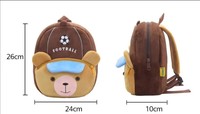 Mignon dessin animé Zoo cartable enfants sac à dos sacs animaux en peluche sac à dos maternelle cartables animaux enfants école sac à dos