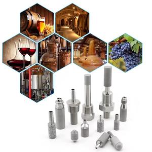 HENGKO pietra carbonatazione sinterizzato 316L in acciaio inox Sparger Nano Air Stone diffusore di bolle per la casa birra birra vino - Product Image 6