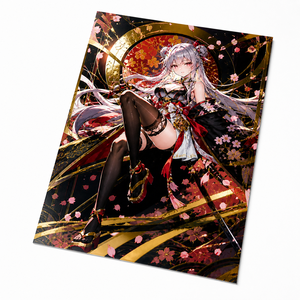Pósteres de Papel con Impresiones Artísticas en Lámina Dorada Personalizados, Artículos Promocionales de Juegos/Películas/Anime, Ilustraciones de Fanart en Cartulina de 350 g/m², Pósteres Impresos para Exposiciones - Product Image 3