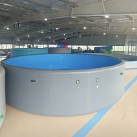 Aufblasbarer Pool mit Drop-Stitch-Technologie, Robuste Konstruktion, Verstärkte Nähte, Auslaufsicher für Outdoor, Haus, Garten und Familiennutzung