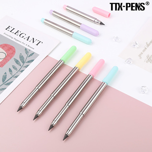 TTTX Promozionale Set di Matite Personalizzato di Colore Logo Penna Pratica Design Carino Metallo eterno Matita Scuola di cancelleria a buon mercato all'ingrosso - Product Image 4