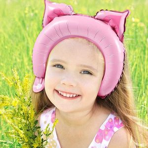 Headband Foil Animal Inflatable Hair Band Cute Cartoon Mylar Toy Balloon Halloween Valentine's Day Single Unisex - Product Image 4