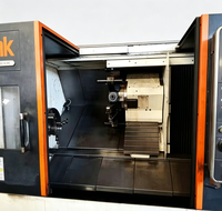 Centre de tournage CNC Mazak Nexus 450-II M en bon état de fonctionnement avec commande Mazatrol pour la production de pièces détachées automobiles