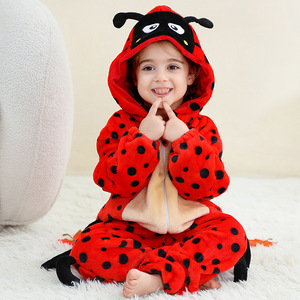 CPC CE Peleles de dibujos animados para niñas, monos de animales con cremallera, ropa de invierno, disfraz de niño, ropa para recién nacidos - Product Image 3
