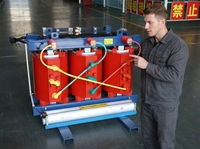 Transformateur triphasé à économie d'énergie de type sec, norme IEC, infrastructure de recharge pour véhicules électriques, Ganzhong SCB18/SCB20, 50Hz, 35kV, 480V, bobine