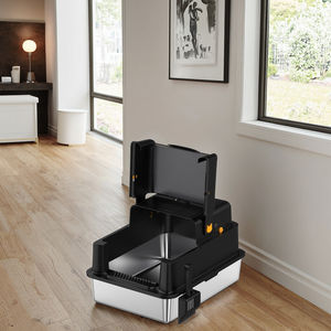 Youbetter Grande Litière Ronde Inodore pour Chat, 20L d'Espace Intérieur, Facile à Nettoyer, Toilette en Plastique Fermée avec Couvercle et Porte, 1kg - Product Image 6