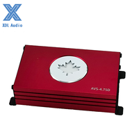 Canada AV Sound Micro Amplificateur de classe D à 4 canaux Égaliseurs croisés Design compact Grande puissance Bluetooth Radio HD intégrée