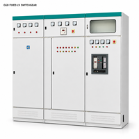 Appareillage de commutation fixe basse tension GGD 400V 50/60Hz avec barres omnibus cuivre/aluminium 630-3200A pour la distribution d'énergie des usines de fabrication
