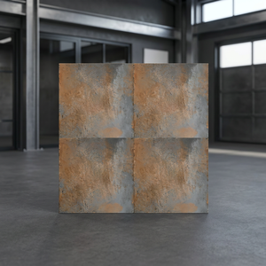 Carreaux de sol extérieurs modernes en porcelaine émaillée numérique, couleur ivoire beige, 400x400mm, 9mm, haute résistance - Product Image 4