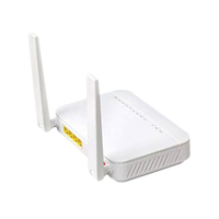 FTTH F6610M Modem Dual Band 2.4G, WiFi ONU AX3000 7DB WiFi6 hont Modem 4Ge + 1pot + 2USB dengan Firmware Bahasa Inggris