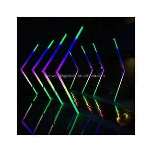 High Quality Wedding Light Tunnel Led Arch Backdrop Event Decor Supplies With Low Price