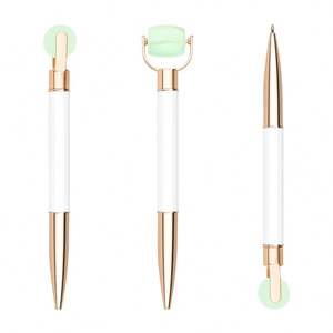 Divertidos Bolígrafos Faciales Giratorios con Logotipo Personalizado, Bolígrafos de Resina con Punta de Bola, Bolígrafo Facial Multifunción con Bola de Masaje para Oficina - Product Image 6