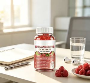 Gomitas de Glicinato de Magnesio de 400 mg, 60 Unidades, Suministro de Fábrica, Mejoran la Concentración <span class=keywords><strong>y</strong></span> el Sueño <span class=keywords><strong>para</strong></span> Adultos - Product Image 3