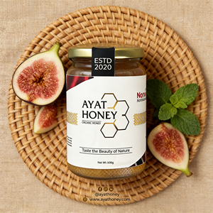 Miel Blanc Premium Ayat 100% Biologique, Néctars Naturels de Forêt Haute-Altitude, Excellent pour le Soutien Immunitaire Quotidien à Long Terme - Product Image 3