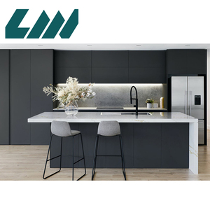 Produttore diretta lastra di marmo artificiale <span class=keywords><strong>Calacatta</strong></span> pietra di quarzo Custom CE moderna decorazione <span class=keywords><strong>cucina</strong></span> oro bianco piani <span class=keywords><strong>cucina</strong></span> - Product Image 4
