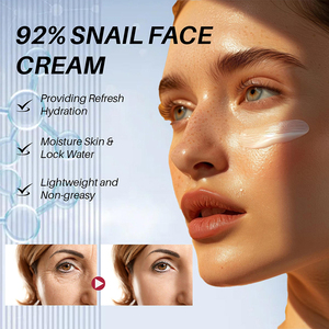 Produits de soin de la peau, crème pour le visage liftante, anti-rides, crème au collagène, crème à la mucine d'escargot, soin de la peau coréen - Product Image 4