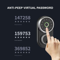 Cerradura Inteligente Tuya Wifi con Huella Dactilar, Código, Llave y Aplicación para Desbloquear la Puerta, Cerrojo Inteligente