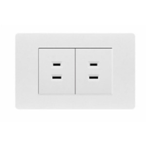 Nhà Máy Bán buôn giá 118 loại 2 cực ổ cắm PC Bảng điều chỉnh Tường trắng ổ cắm tường chuyển đổi ổ cắm - Product Image 3