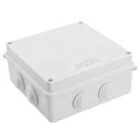 Boîte de jonction électrique JOHNN de haute qualité IP65 série Q3 en ABS blanc 150*150*70 étanche à l'eau et à la poussière pour usage industriel, résidence et commerce
