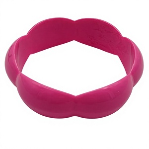 Women Colorful Vintage Lucite <b>Bangle</b> <b>Bracelet</b> Wholesale Ceramic Fine Jewelry Angel Stylish Resin <b>Bangles</b> for Craft Use for Woman - Product Image 6