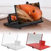 Support d'amplificateur vidéo 3D HD pour téléphone portable Accessoire de loupe d'écran