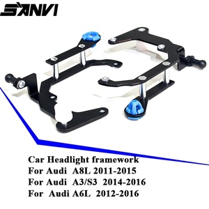 Support de lentille de projecteur SANVI pour phares de voiture Audi A8L A3 S3 A6L 2011-2015 – Kits de mise à niveau DIY pour phares de voiture - Product Image 2