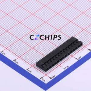 HX20011-14Y Housing (Wire-to-Board / Wire-to-Wire) P=2mm Connector ( Jack Structure: 1x14P )( Pitch: 2mm )( Number of Rows: 1 ) - Product Image 1