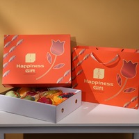 Boîte cadeau de fruits de luxe personnalisée 5-10 kg pour l'emballage de la goyave, des cerises, des pêches