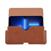 Housse de ceinture de téléphone sac de téléphone en cuir de luxe pour iphone 16 15 14 13 Pro Max SE