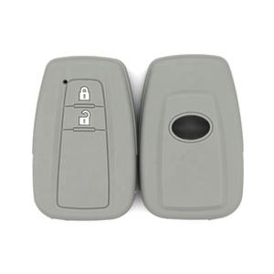Fundas Protectoras de Silicona Plegables y Ligeras Resistentes a los Arañazos para Llaves de Coche, Funda para Llave Inteligente de 2 Botones para <span class=keywords><strong>Toyota</strong></span> - Product Image 3