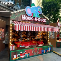 Tolefun CE 2-minuten Spellen Kerst Winkelcentrum Prijzen Vaardigheid Hoge Kwaliteit Gook Eend Langdurig Kermiskraam Avontuurpark