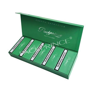 हाई एंड हैंडमेड मैग्नेटिक क्लोजिंग कस्टम लोगो विशेष पेपर बुक आकार के सिगरेट पैकेजिंग बॉक्स 10 पैक x200 - Product Image 4