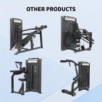 Machine à flexions de jambes couchées à charge par poulie, équipement d'entraînement de la force des ischio-jambiers avec rouleau réglable et support de cheville, équipement de gym commercial