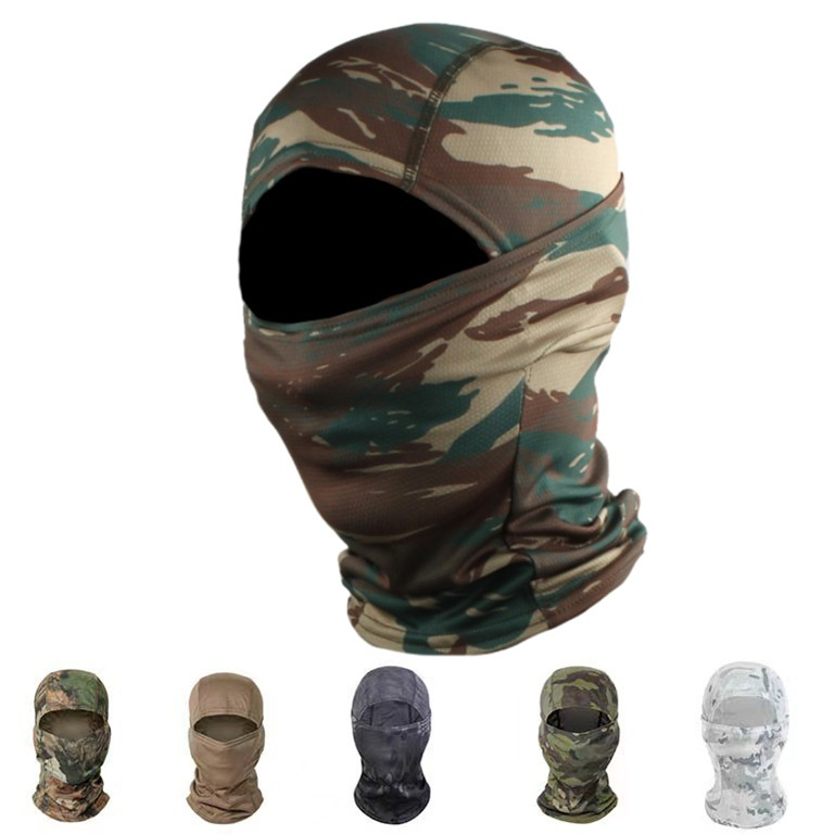 ユニセックス戦術フルフェイスマスクUV保護付きオートバイスキーマスク