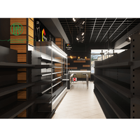 Pioneer Hoge Kwaliteit Roestvrij Retail Kassa Kassier Supermarkt Cash Teller Ontwerp